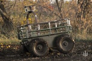 Волинська бригада активно використовує наземні дрони (Фото)