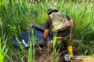 На Рівненщині знешкодили уламки ворожого «шахеда», які впали на будівлю