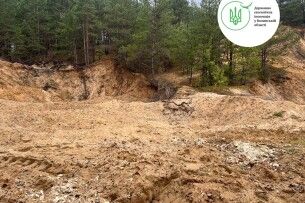 Волинські лісівники спростовують інформацію про незаконний кар'єр