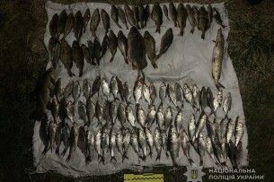 На волинському озері Добре рибалка наловив риби на майже пів мільйона