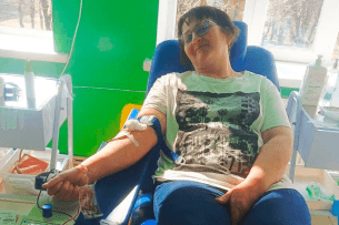 Багатодітна мама з Волині надихнула своїх дітей ставати донорами
