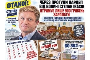Мільйонер на 900 гривень: парламентська зарплата волинського нардепа здивувала