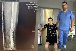 У Луцьку медики «приживили» ногу 16-річному хлопцю після жахливої аварії
