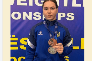 Волинська важкоатлетка здобула три нагороди на чемпіонаті Європи