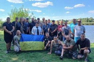 Реабілітація біля води: на Волині провели риболовлю для ветеранів війни 
