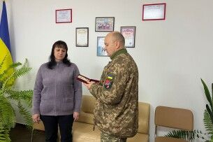 Посмертну нагороду Героя з Волині вручили його дружині