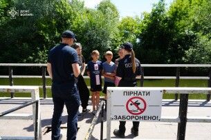 Чому офіцери-рятувальники і поліцейські робили спільний рейд біля водойм Волині