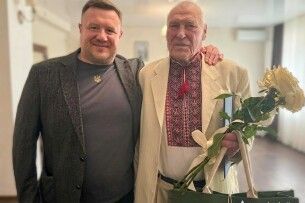 У Нововолинську з 90-річчям привітали відомого шахтаря