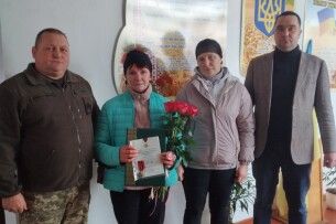 «Золотий хрест» полеглого Героя з Волині вручили його матері