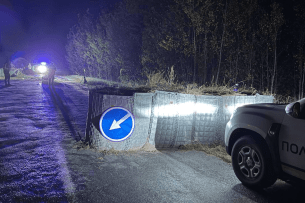На Волині мотоцикліст врізався в блокпост: він та пасажирка загинули