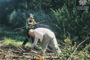 Волинські патрульні оперативно допомогли звільнити дорогу