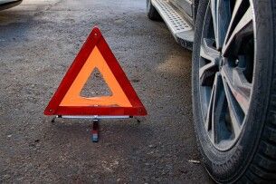 На Волині патрульні розшукали водія, який утік із місця ДТП