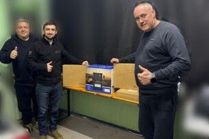 Бійці волинської бригади отримали допомогу від земляків