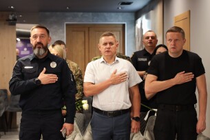 Голова Волинської ОДА привітав захисників порядку з професійним святом