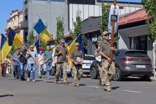 Ковель віддав останню шану воїну-захиснику Віталію Півню