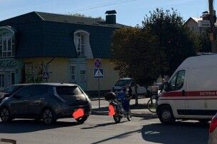 На Волині в аварії постраждав мотоцикліст