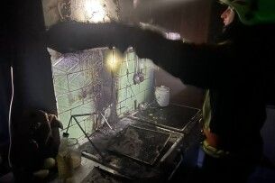 На Волині горіло кафе «Рута»: що відомо