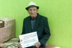У громаді на Волині привітали довгожителя