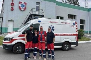Волинська «екстренка» здійснила евакуацію «важкого» пацієнта до аеропорту Польщі