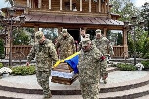 На Волині провели в останню путь загиблого Героя Олексія Мтіралішвілі