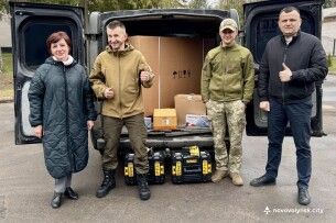 Волиняни передали на фронт чергову вагому допомогу