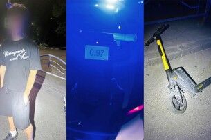 П'яний на самокаті та буйний на Suzuki: як минула ніч у луцьких патрульних