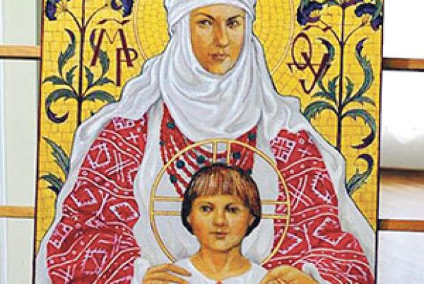 ІКОНОПИСЕЦЬ ОДЯГНУВ У ВИШИВАНКУ ВОЛИНСЬКУ БОГОРОДИЦЮ