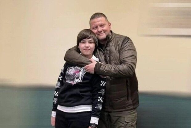 Залужний здійснив мрію хлопчика, батько якого зник безвісти на війні