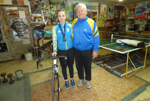 У Луцьку велотрека — нема,  а бронзова медалістка Чемпіонату Європи — є!
