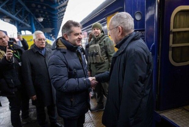  До України прибув президент Австрії