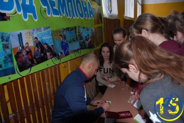 На Рівненщині відбулася «Розминка з чемпіоном»