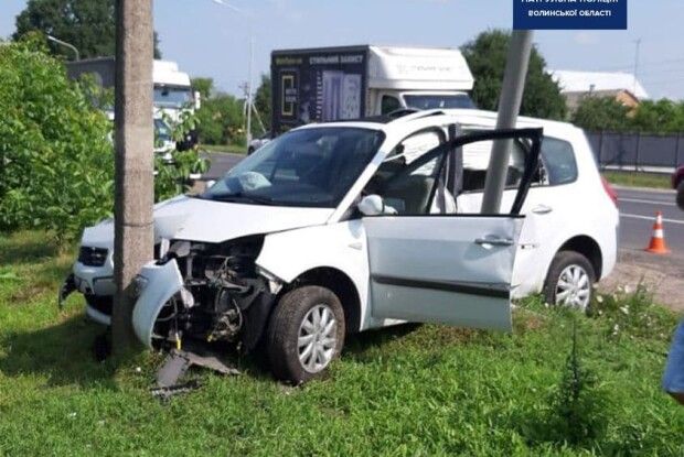 Зіткнення і наїзд на пішохода – найпоширеніші види ДТП на Волині