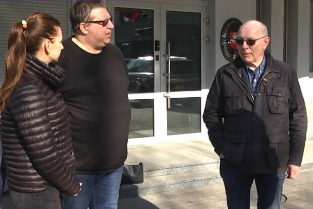 У Луцьку американець щодня пригощає правоохоронців кавою (Відео)