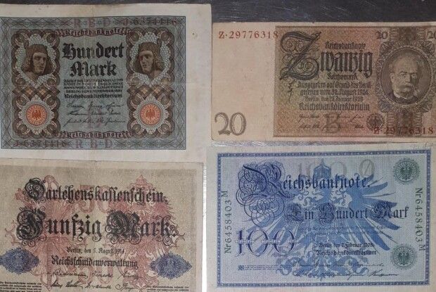 Громадянин Німеччини намагався вивезти з України старовинну колекцію банкнот