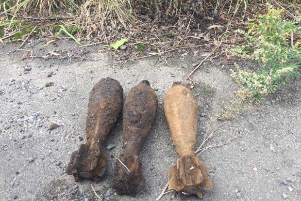 На Волині біля двох сіл знайшли старі міни