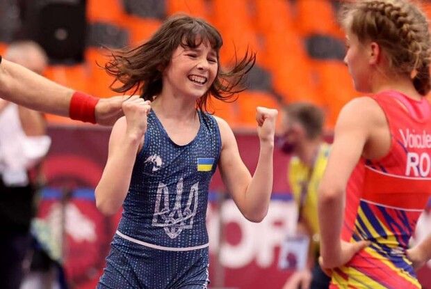 12-річна волинянка здобула третє місце на чемпіонаті Європи з вільної боротьби (Фото)