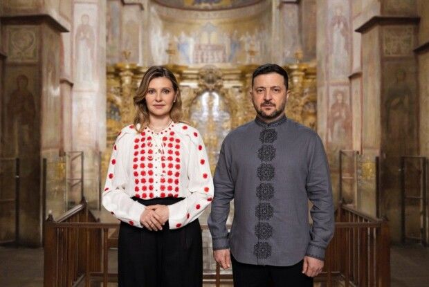 Зеленський з дружиною привітали українців з Великоднем древніми словами
