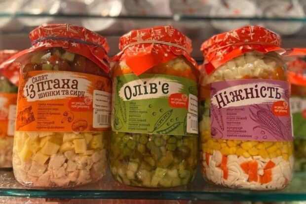 «Сільпо» запустили в продаж салат олів’є в банках