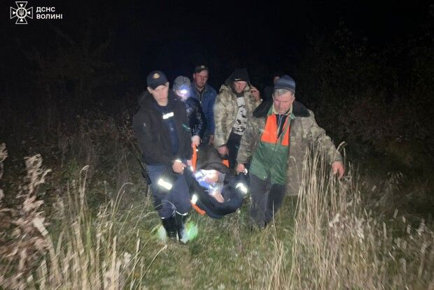 На Волині відшукати заблукалого пенсіонера-грибника на другу добу допоміг безпілотник