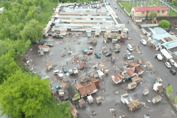 На місці Старого ринку буде парковка