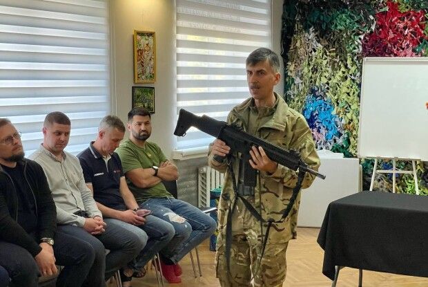 У Нововолинську провели заняття з національного спротиву