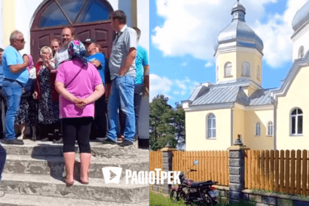 «Селяни ночують під церквою»: на Рівненщині московські попи третій місяць не впускають людей до храму