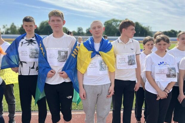 На Волині відбувся патріотичний забіг «Біжу за Героя» (Фото)