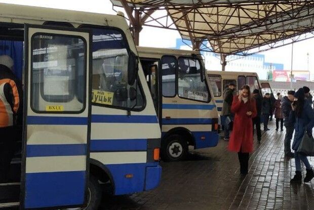 Через негоду на Волині скасували деякі рейси автобусів
