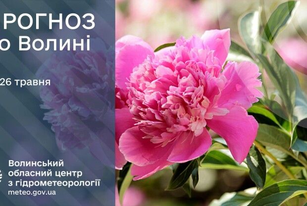 Якою буде сьогодні погода на Волині