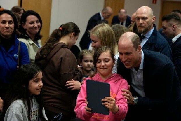 Принц Вільям несподівано приїхав до прикордонного району Польщі з Україною