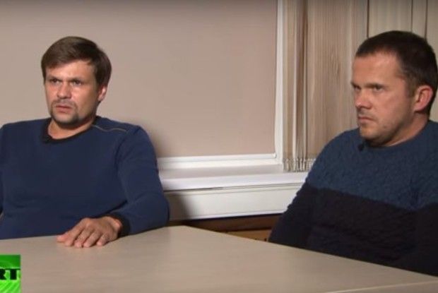 Лондон вважає образливим інтерв'ю росіян, підозрюваних в отруєнні Скрипалів 