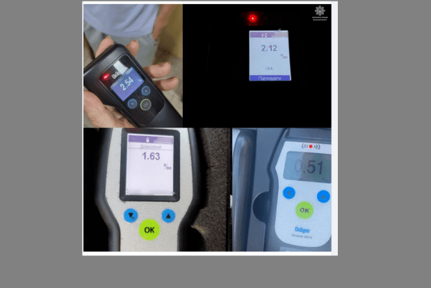 В обласному центрі Волині упіймали п'яних водіїв за кермом