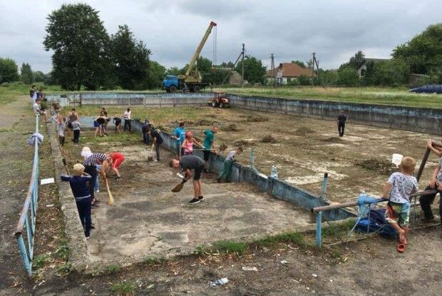 У Камені-Каширському запрацює басейн, збудований ще поляками