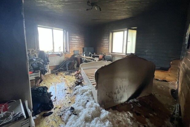 На Рівненщині під час пожежі у будинку загинув чоловік